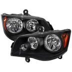 2011-2019 Dodge Grand Caravan 2008-2016 Town and Country Headlights image 0