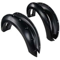 2004 - 2008 Ford F-150 Black Pocket Rivet Style Fender Flares - Smooth image 0