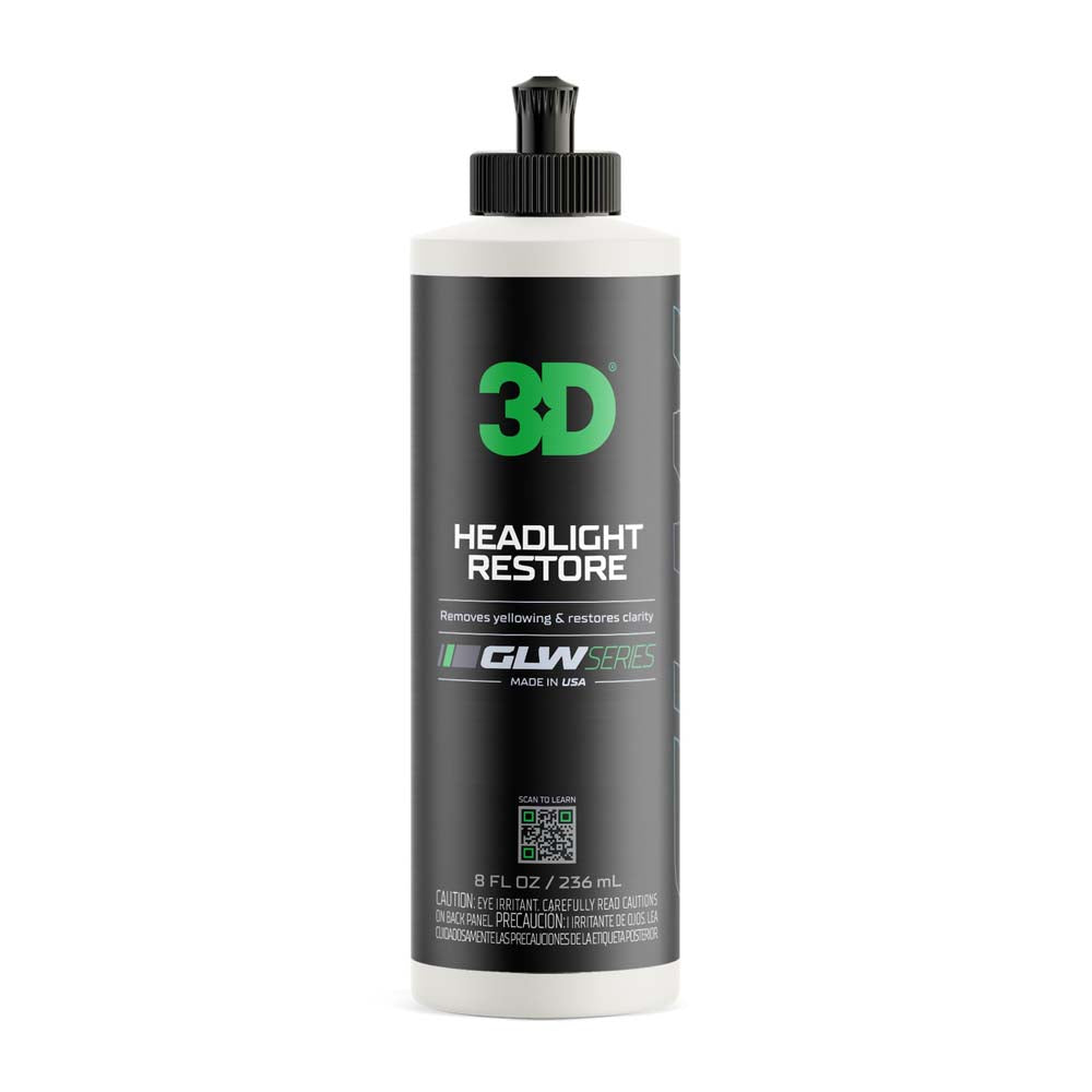 3D GLW HEADLIGHT RESTORE 8OZ image 0