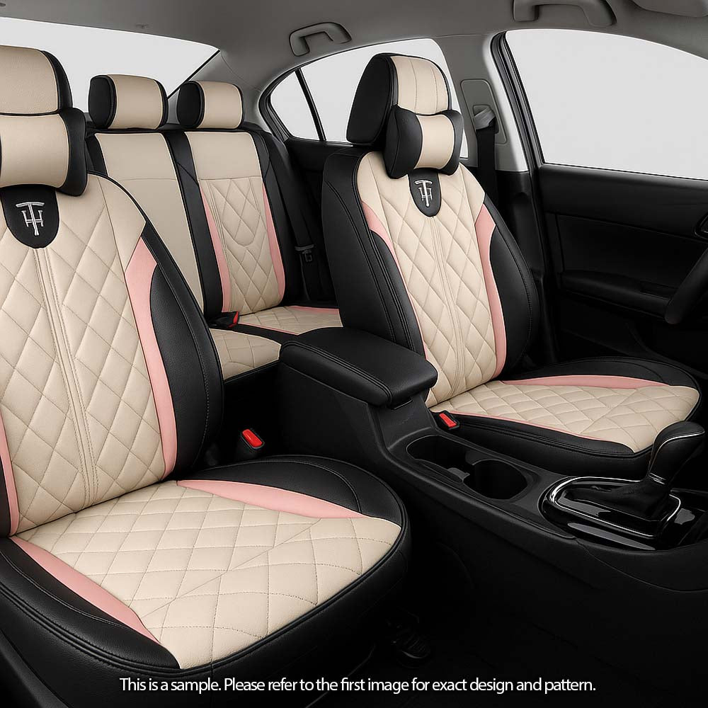 Premium 3D Seat Covers Set for Sedan and SUV image 1