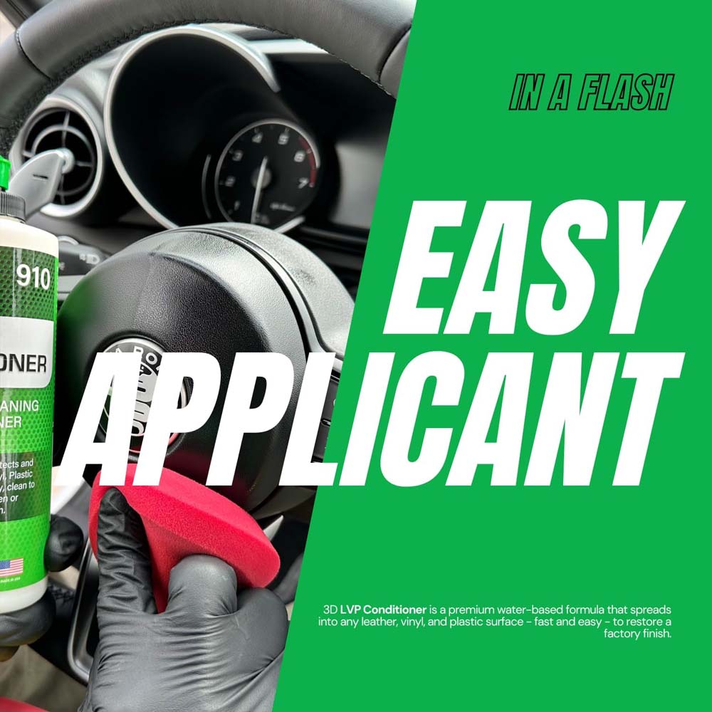3D LVP Conditioner Restore and Condition Vehicle's Leather, Vinyl and Plastic image 3