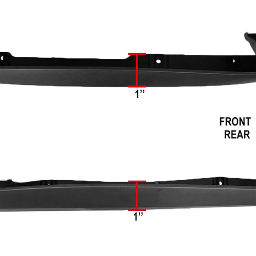 2009 - 2019 Dodge Ram 1500 OE Style Fender Flares Smooth image 1