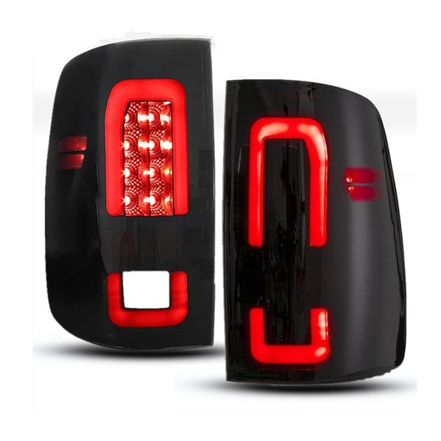 Led Tail lights 2nd Generation Compatible with 2009-2018 Dodge RAM 1500 Pickup Truck image 0