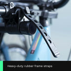 3-Bike Rack Hanging Bicycle Carrier - Hitch Mounted image 5