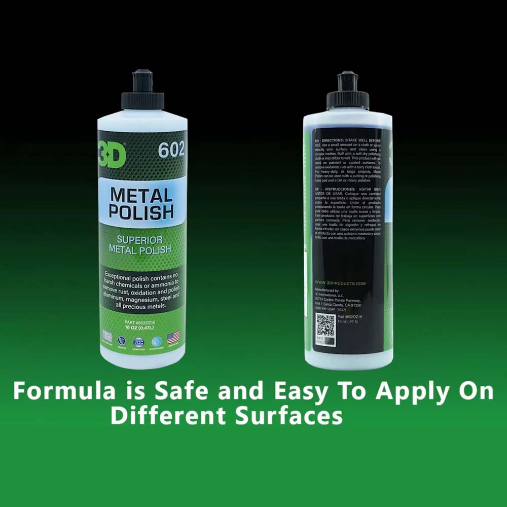 3D DEEP BLUE METAL POLISH image 1