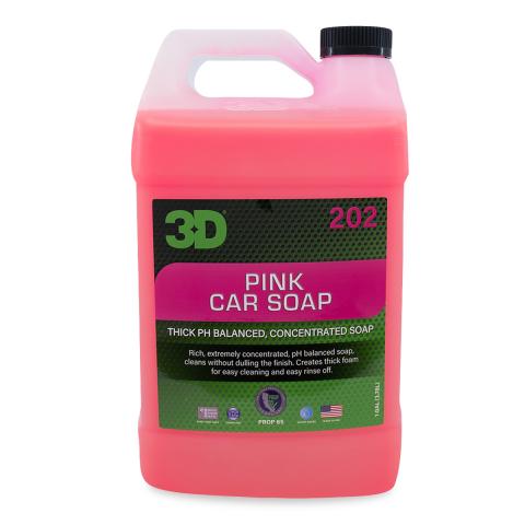 3D PINK CAR SOAP image 0