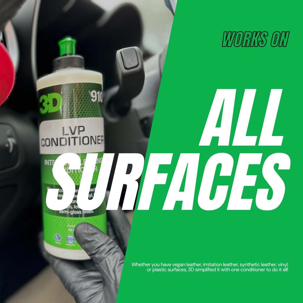 3D LVP Conditioner Restore and Condition Vehicle's Leather, Vinyl and Plastic image 2