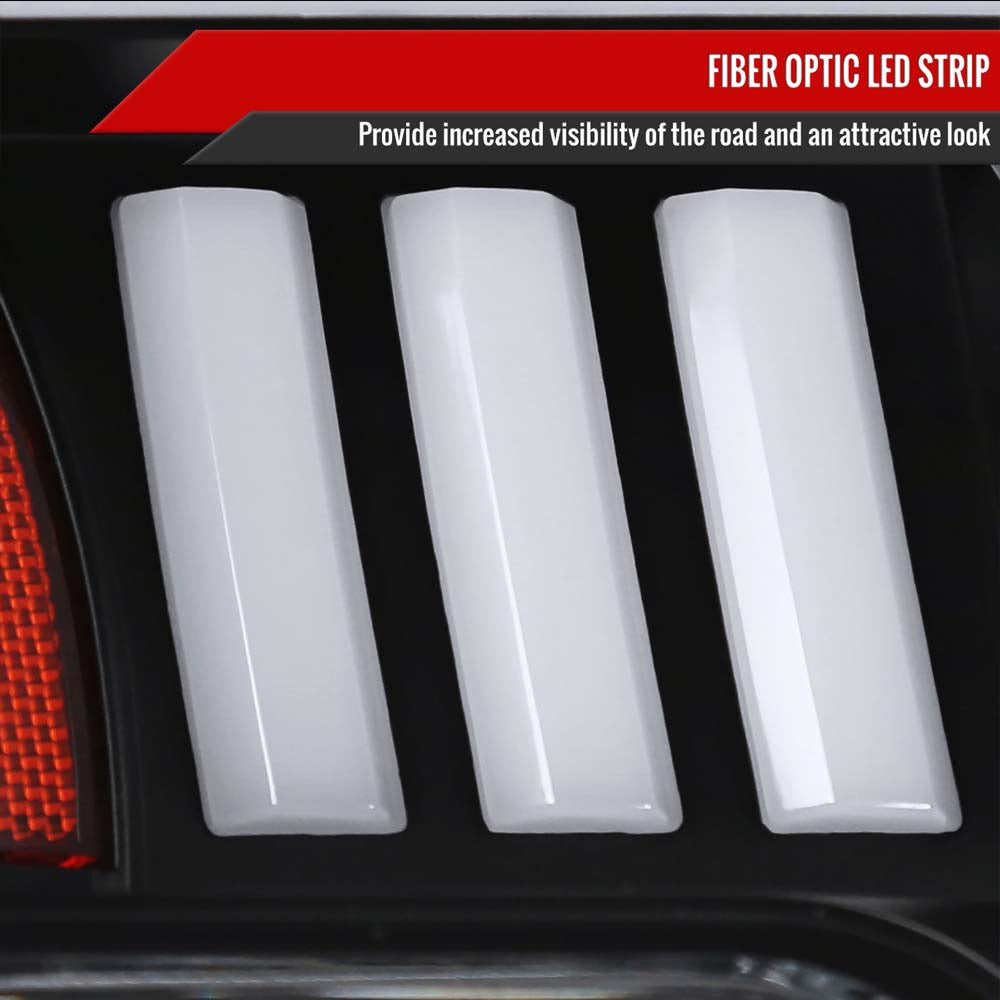 2015 - 2017 Ford F-150 LED Bar Projector Headlights - (Matte Black Housing/Clear Lens) image 5