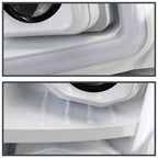 2011-2016 Ford F-250/F-350/F-450/F-550 Switchback Sequential LED C-Bar Projector Headlights (White Housing/Clear Lens) image 2