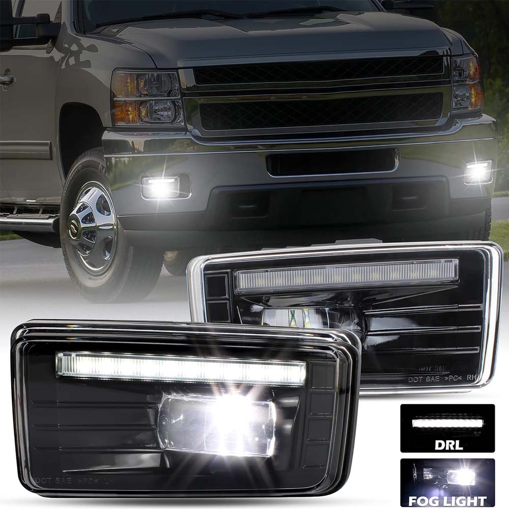 2007 - 2013 Chevrolet Silverado 1500 LED Fog Lights image 1