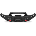 2016 - 2024 Nissan Titan XD Full Width Front Bumper - With Winch Plate, LED Lights, D-rings image 0