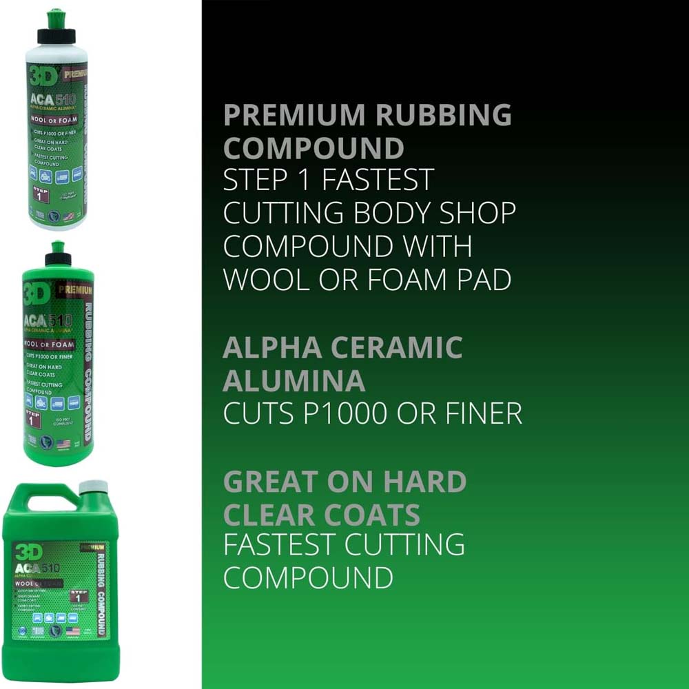 3D ACA PREMIUM RUBBING COMPOUND image 1