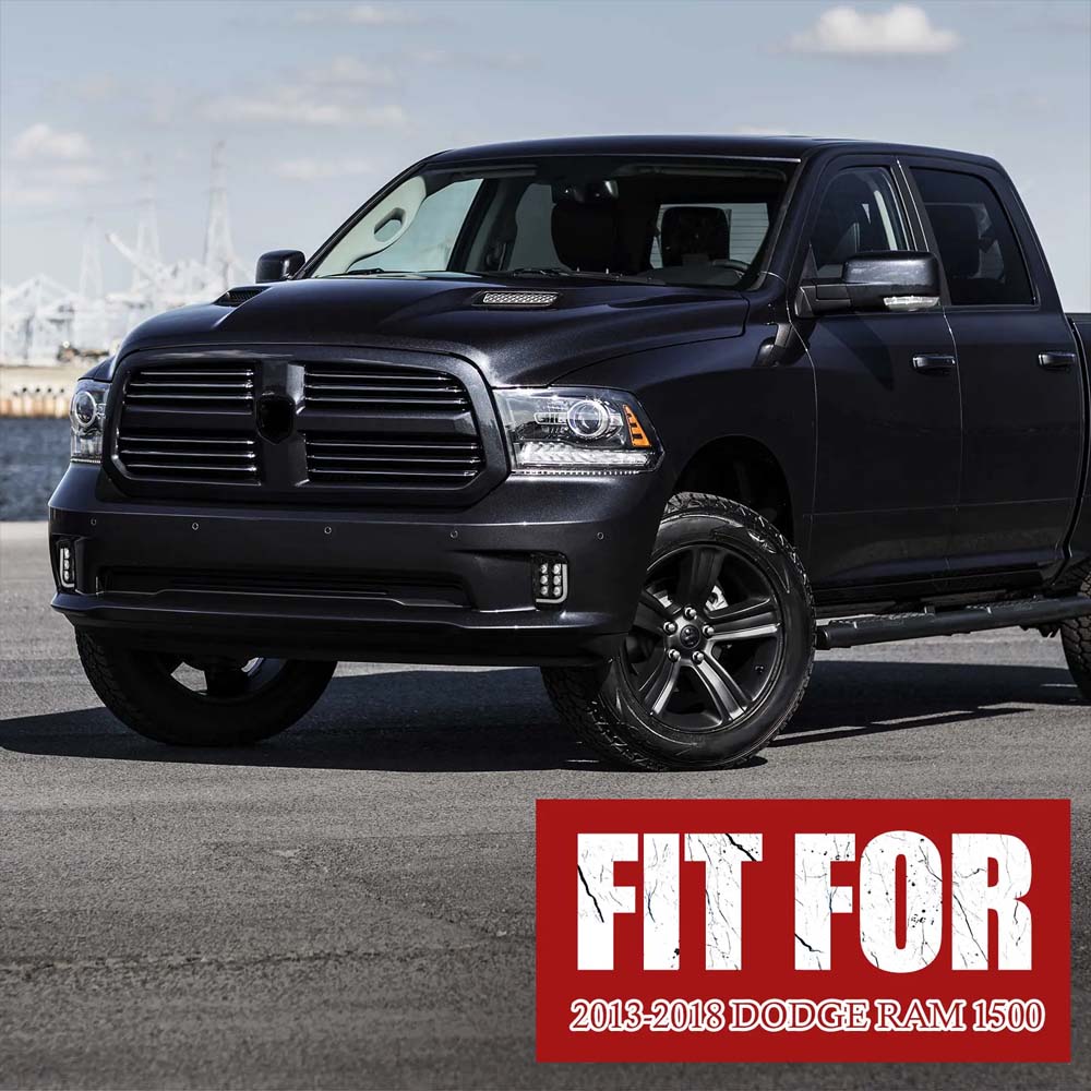 LED Bumper fog Light for 2013 - 2018 Dodge Ram 1500 image 5