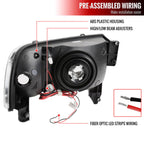 1994-2001 Dodge RAM 1500/ 1994-2002 RAM 2500/3500 Dual LED Bar Factory Style Headlights image 2