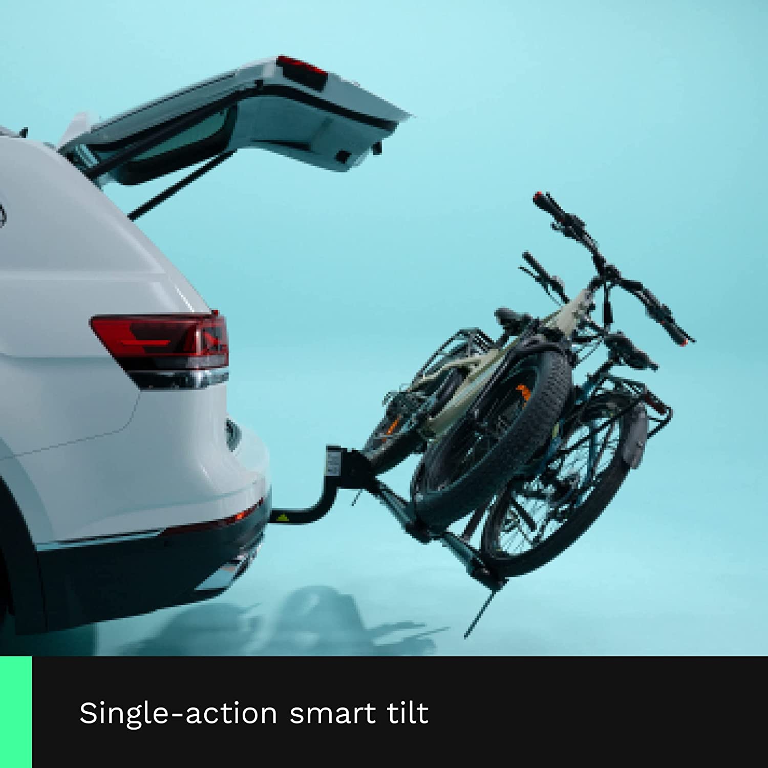 2 BIKE KAC C2 HITCH FRONT CLAMPING PLATAFORM BIKE RACK 120 Lb. HEAVY DUTY image 3