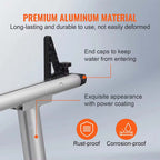 Universal Adjustable Aluminum Truck Bed Rack with 800lbs Capacity image 3