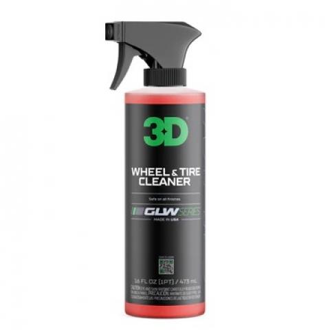 3D WHEEL &amp; TIRE CLEANER 16OZ image 0