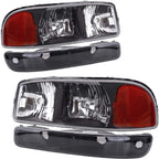 1999-2006 GMC Sierra 1500 2500 3500/00-06 GMC Yukon Headlight Assembly image 0