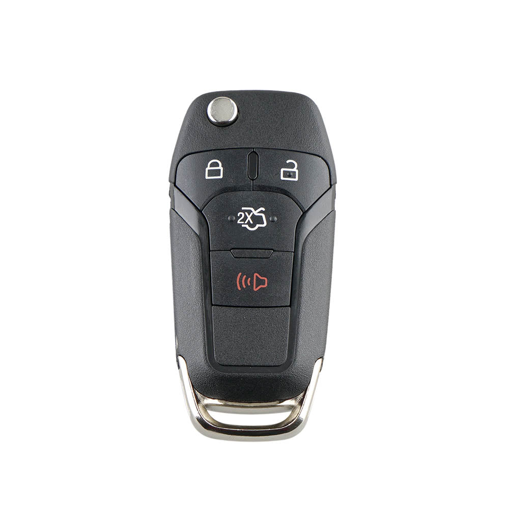 4 Buttons 315Mhz ID49 Chip Smart Car Folding Fob Remote Key For Ford Fusion 2013 2014 2015 2016 N5F-A08TAA image 0