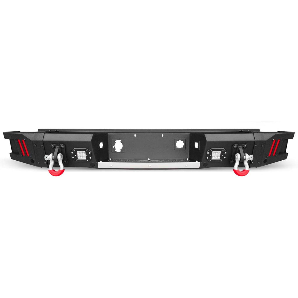 2007 - 2013 Silverado 1500 / Sierra 1500 Truck Rear Bumper with LED Lights image 0