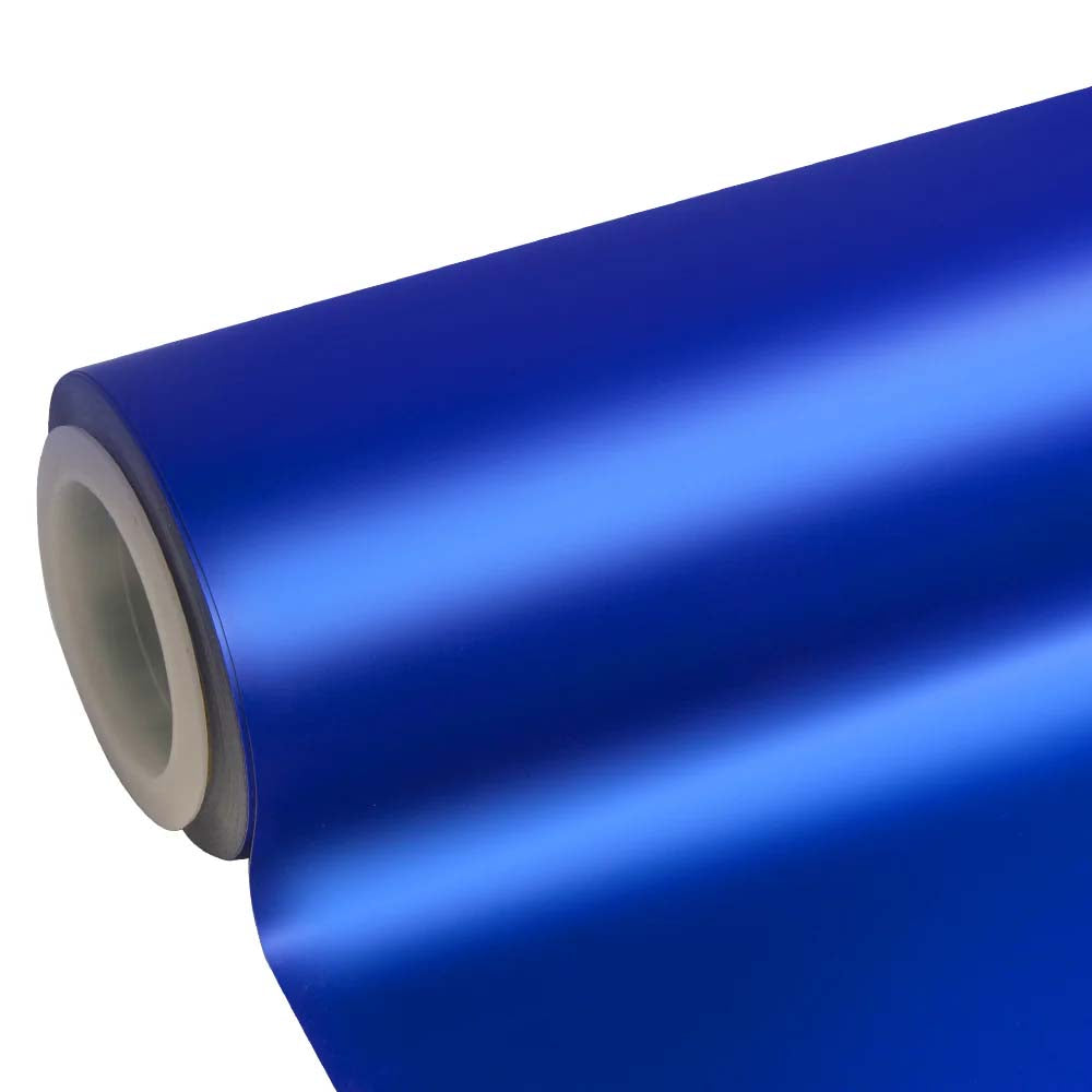 Satin Chrome Silk Ultramarine Vinyl Wrap image 1