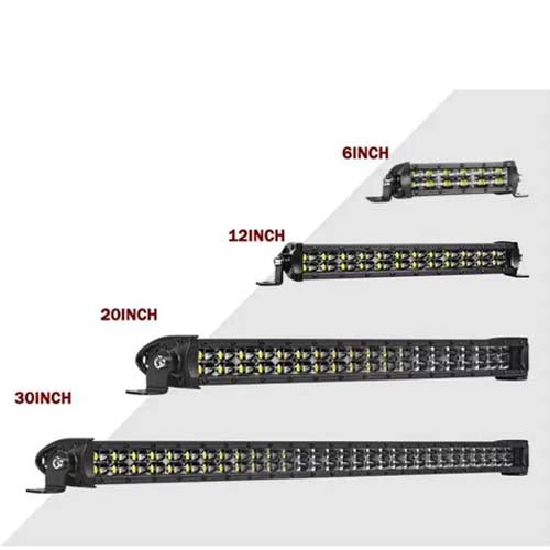 32 "Led Bar 6D Super Slim Row Black Edition CREE image 0