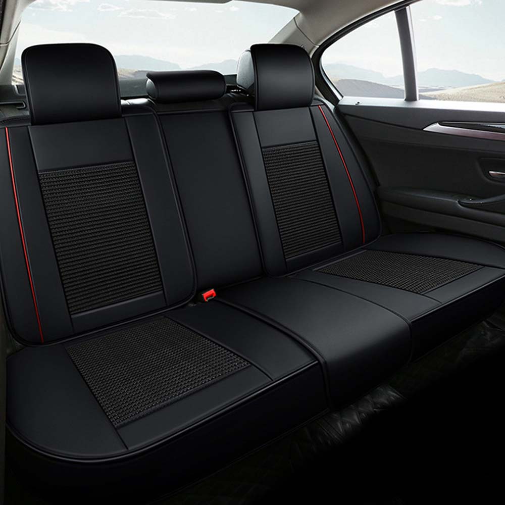 Universal 5 Seat Car Cover Fabric w/ Pattern Design image 1