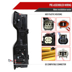 2019-2022 Chevrolet Silverado 1500 / 2020-2022 Silverado 2500HD/3500HD LED Tail Lights (Matte Black Housing/Clear Lens) image 3