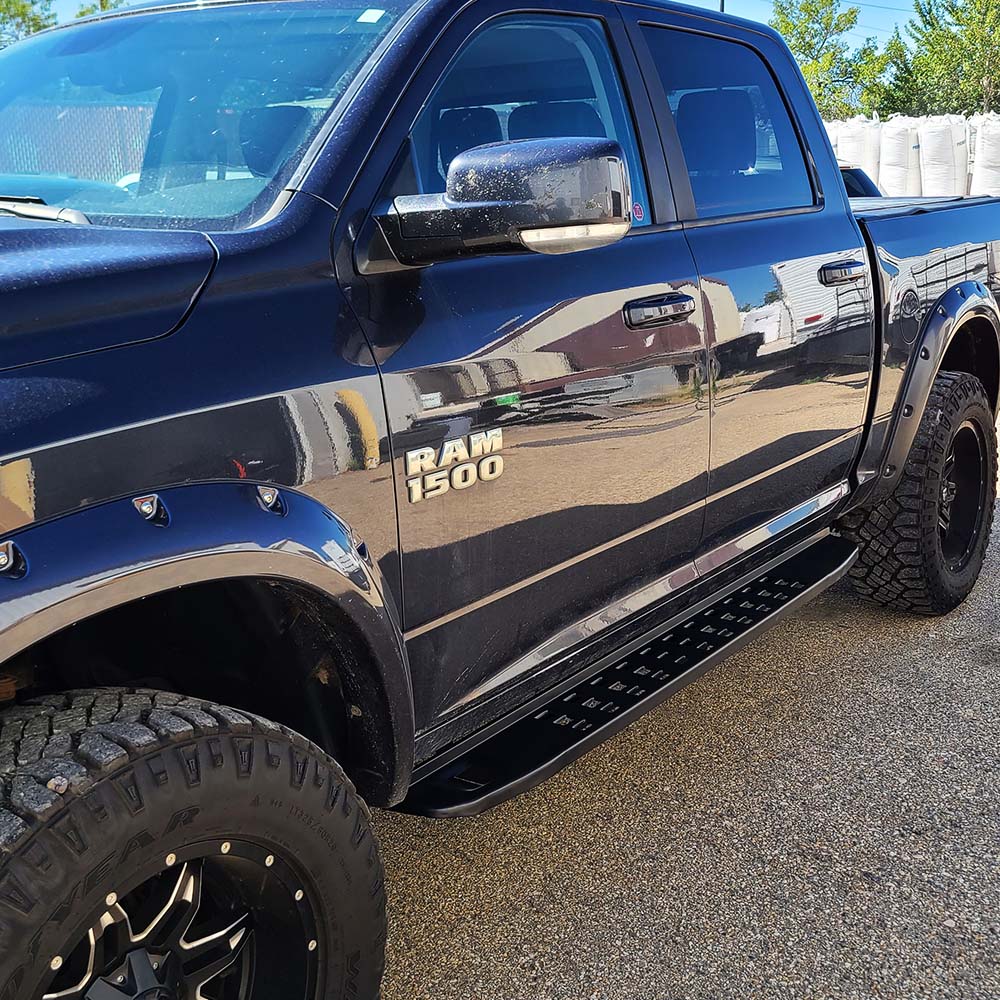 Steel Running Boards for Dodge Ram 2019 - 2023 Crew Cab image 3