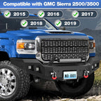 2015–2019 GMC Sierra 2500/3500 Front Steel Bumper image 7