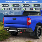 2014 - 2021 Toyota Tundra Rear Steel Bumper image 7