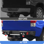 2007 - 2013 Tundra Rear Steel Bumper With LED Lights image 5