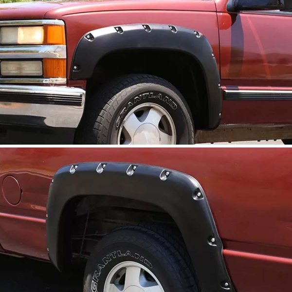 1988 - 1999 Chevrolet C/K 1500 Pocket Style Fender Flares - Image 2