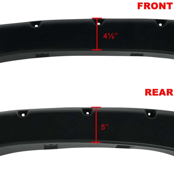 1999 - 2006 Chevrolet Silverado / GMC Sierra Pocket Style Fender Flares - Image 2