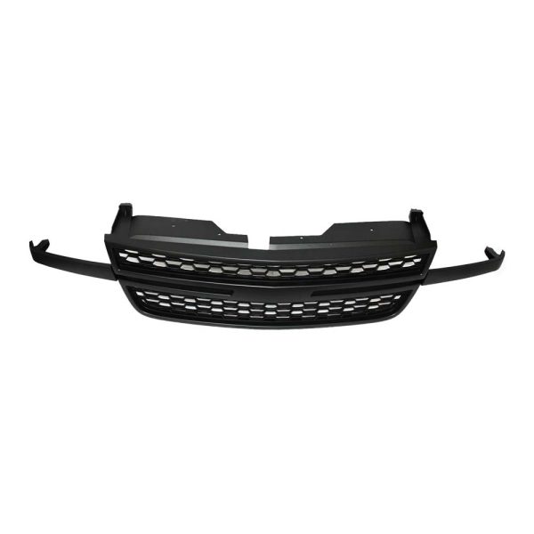 2005 - 2007 Silverado 1500/2500/3500 Grille Matte Black - Image 2