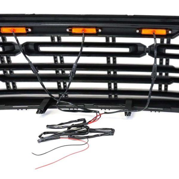 2007 - 2013 GMC Sierra 1500 Grille w/ LED - Image 4