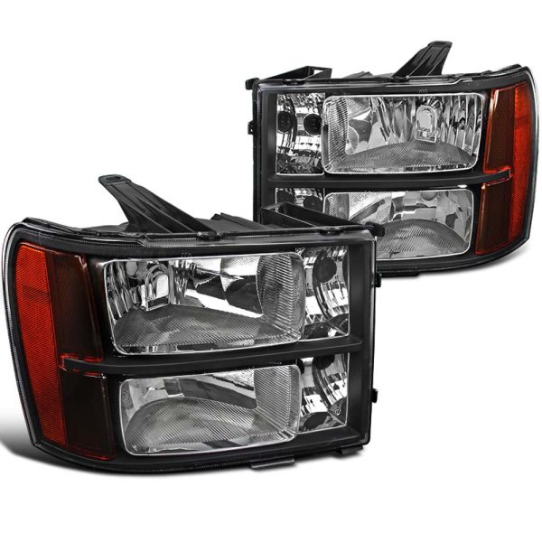 (2007-2013) GMC Sierra 1500 Headlight Assembly (pair) **