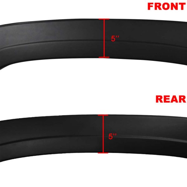 2007 - 2013 Chevrolet Silverado OE Style Fender Flares (6.5ft / 8ft) - Image 2