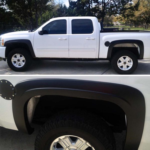 2007 - 2013 Chevrolet Silverado OE Style Fender Flares (5.8ft) - Image 5