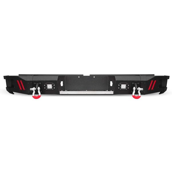 2007 - 2013 Tundra Rear Steel Bumper With LED Lights