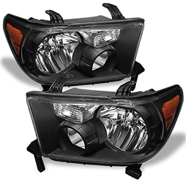 2007-2013 TOYOTA TUNDRA Headlights Assembly Black