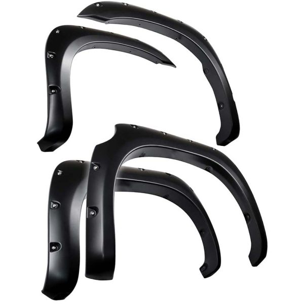 2007 - 2013 Toyota Tundra Pocket Style Fender Flares - Smooth