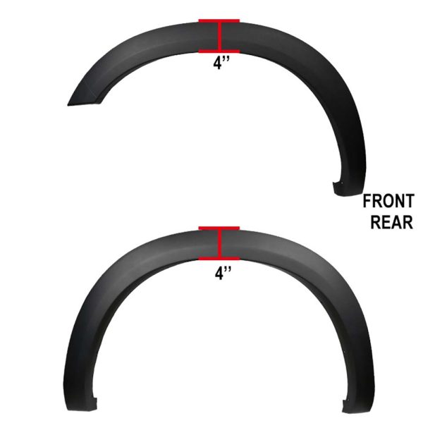 2010 - 2018 Dodge Ram 2500/3500 OE Style Fender Flares - Image 2