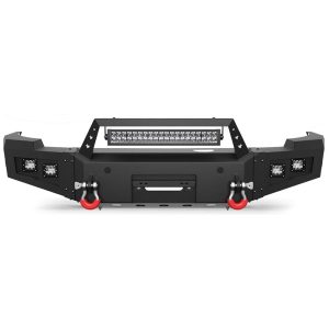 2011 - 2014 Chevy Silverado 2500/3500 Front Steel Full Width Offroad Bumper w/Winch Plate