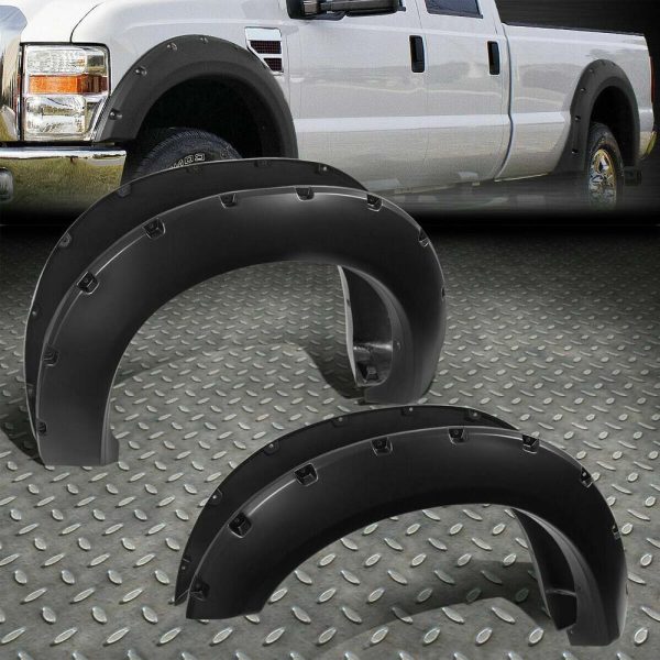 2011 - 2016 Ford F250 F350 Pocket Style Fender Flares - Image 3