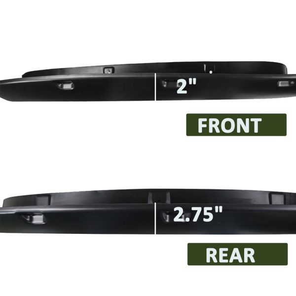 2014 - 2021 Toyota Tundra Pocket Style Fender Flares - Image 3