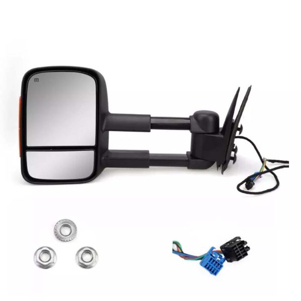 2007-2013 CHEVROLET SILVERADO / GMC SIERRA Towing Mirrors - Image 4