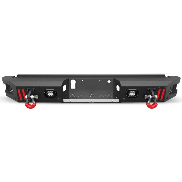 2015 - 2017 Ford F-150 Steel Rear Bumper With LED Lights (Excluding Raptor)