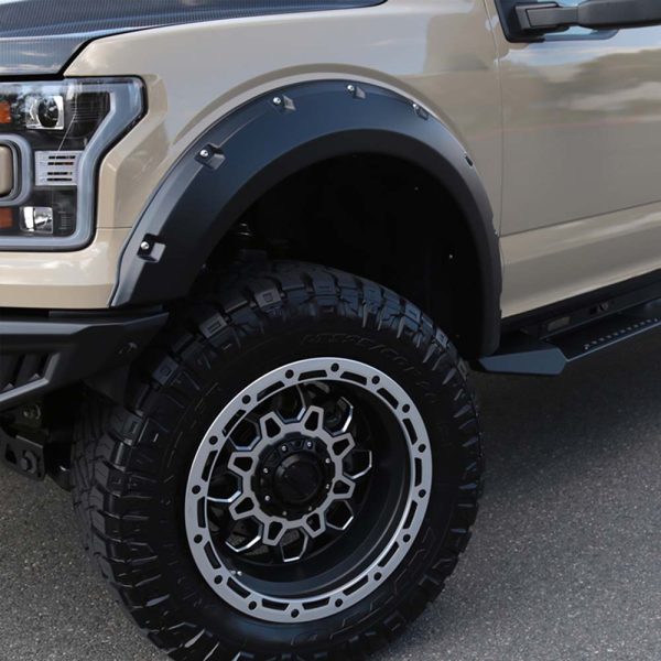 2015 - 2017 Ford F-150 Pocket Style Fender Flares - Image 7