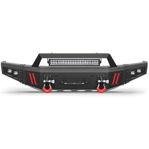 F-150 Truck Front Bumper and LED Lights fit Ford 2015-2017 F150 (Excluding Raptor)